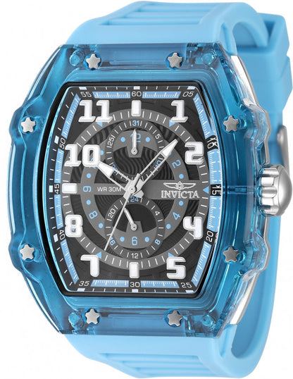 Invicta Racing Quartz Black Dial Analog Watch For Gents - 48444