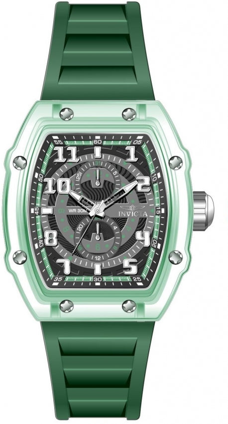 Invicta Racing Quartz Black Dial Analog Watch For Gents - 48445