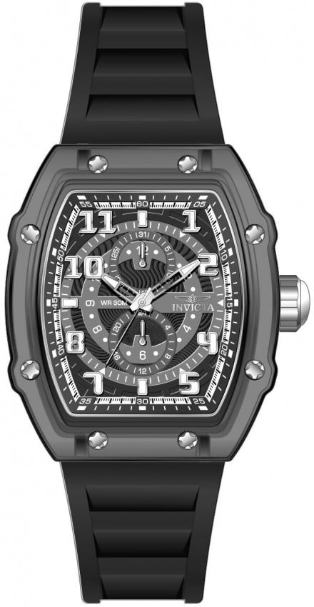Invicta Racing Quartz Black Dial Analog Watch For Gents - 48850