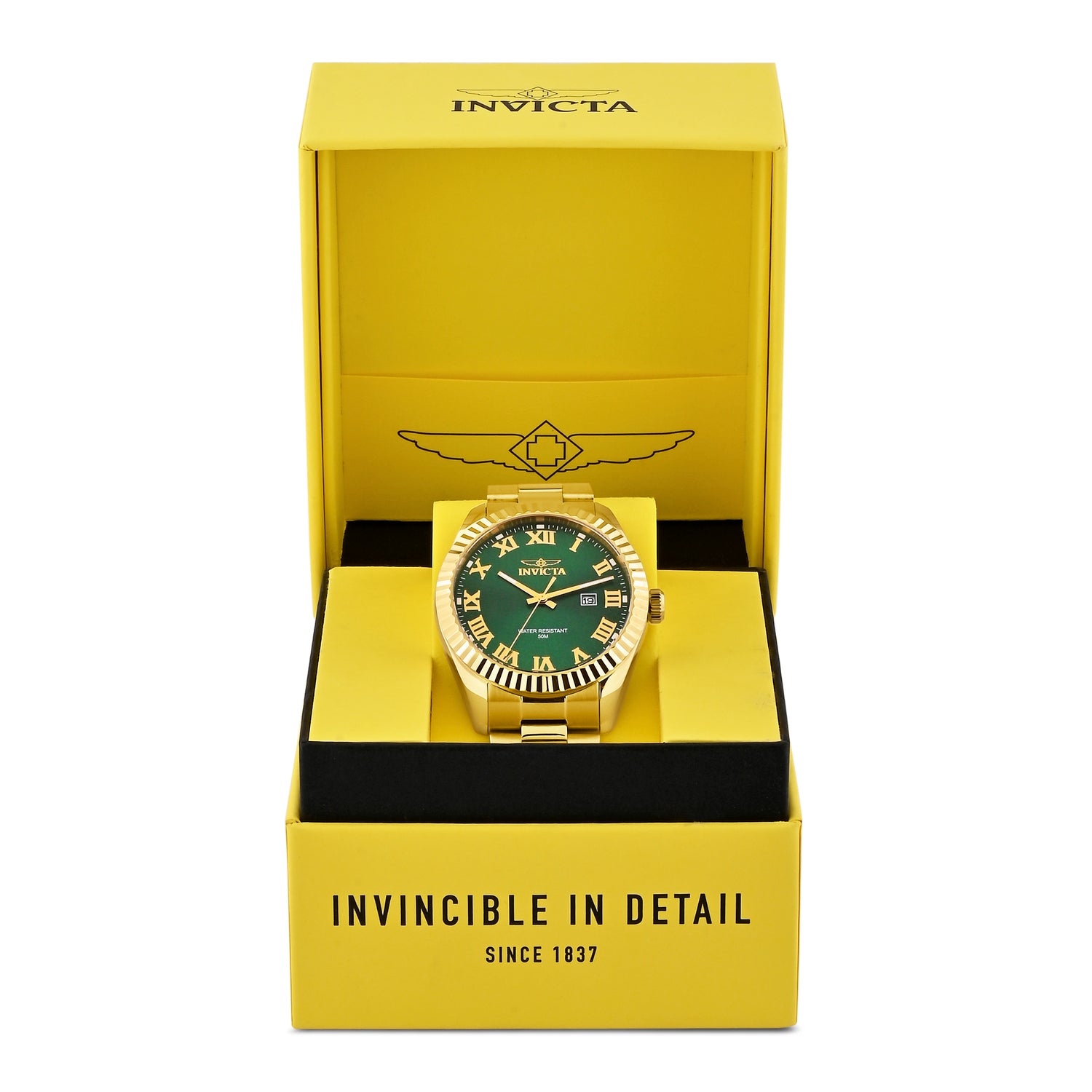 Invicta Specialty Quartz Green Dial Analog Watch for Men - 48548