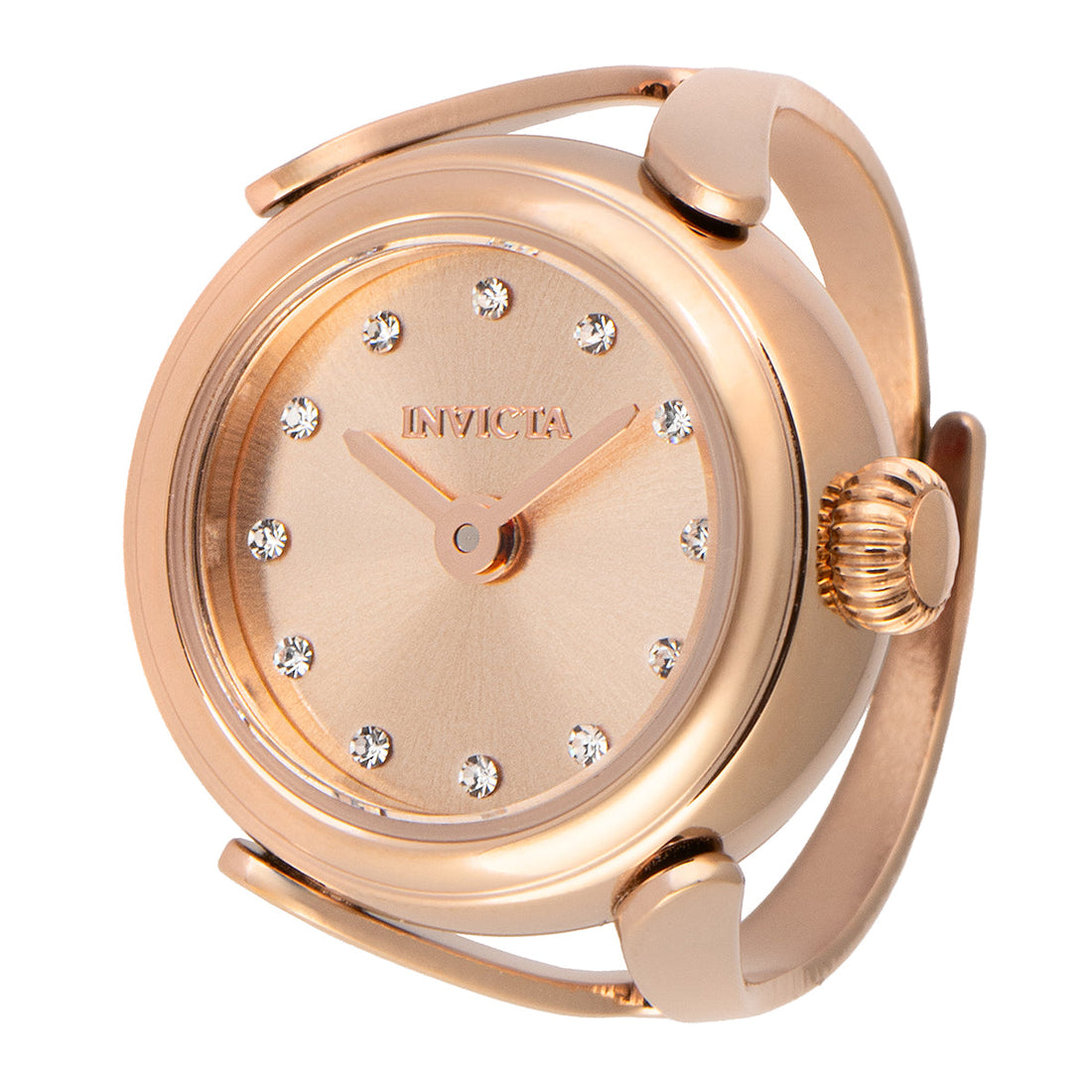 Invicta  Rose Gold  Finger Ring Watch For - Ladies 48575