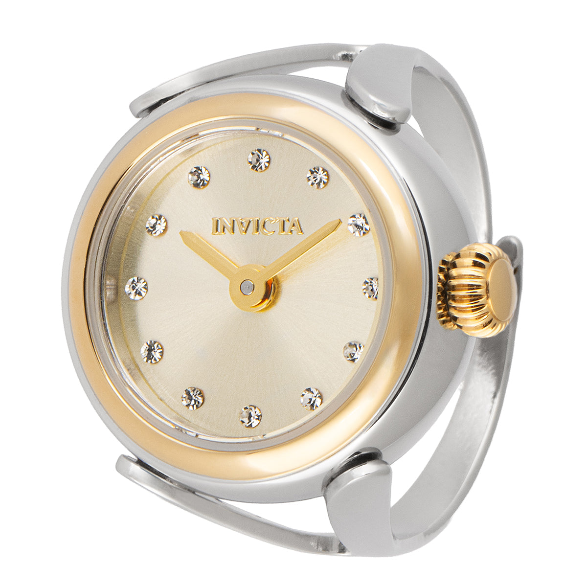 Invicta  Silver  Finger Ring Watch For - Ladies 48576