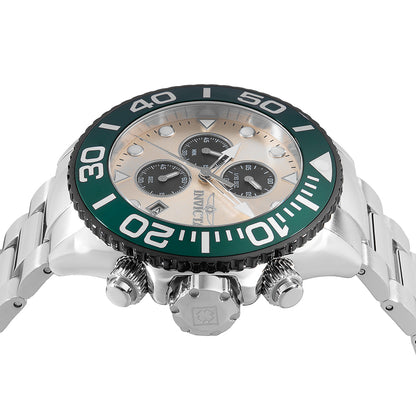 Invicta Grand Diver Quartz Black, Champagne Dial Analog Watch For - Gents 48587