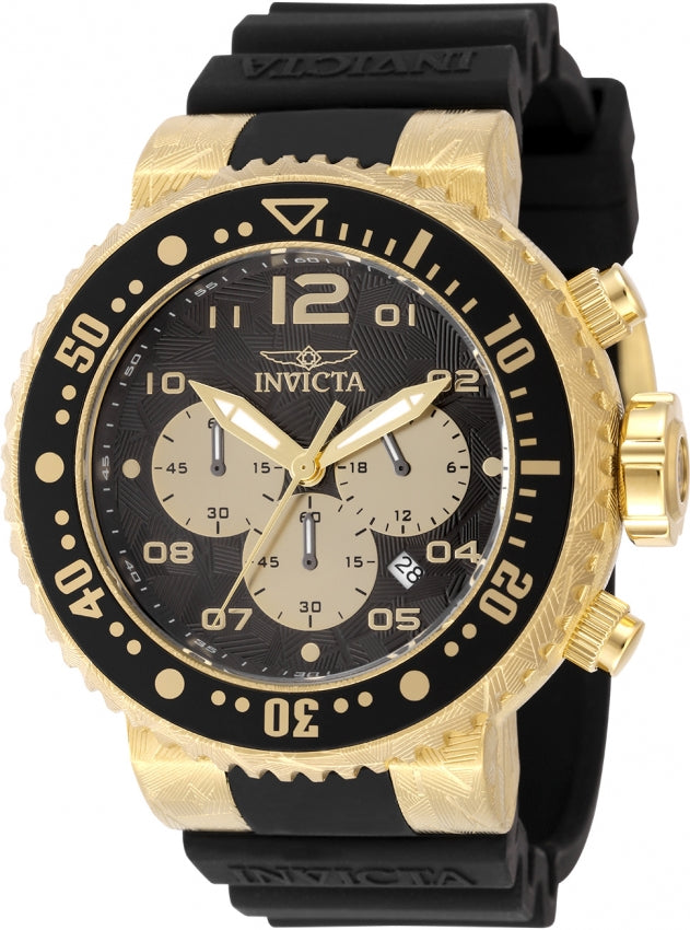 Invicta Pro Diver Quartz Multi Dial Analog Watch For - Gents 48619