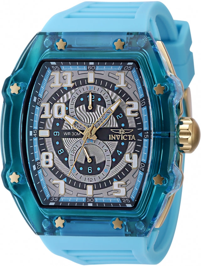 Invicta Racing Quartz Multicolor Dial Analog Watch For Gents - 48709