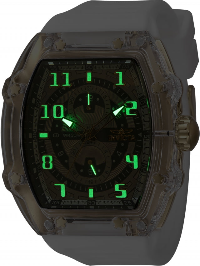 Invicta Invicta Racing Quartz White, Grey Dial Analog Watch For - Gents 48712