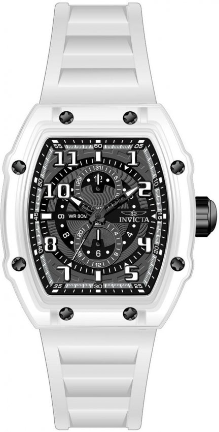 Invicta Invicta Racing Quartz White, Dark Grey Dial Analog Watch For - Gents 48719