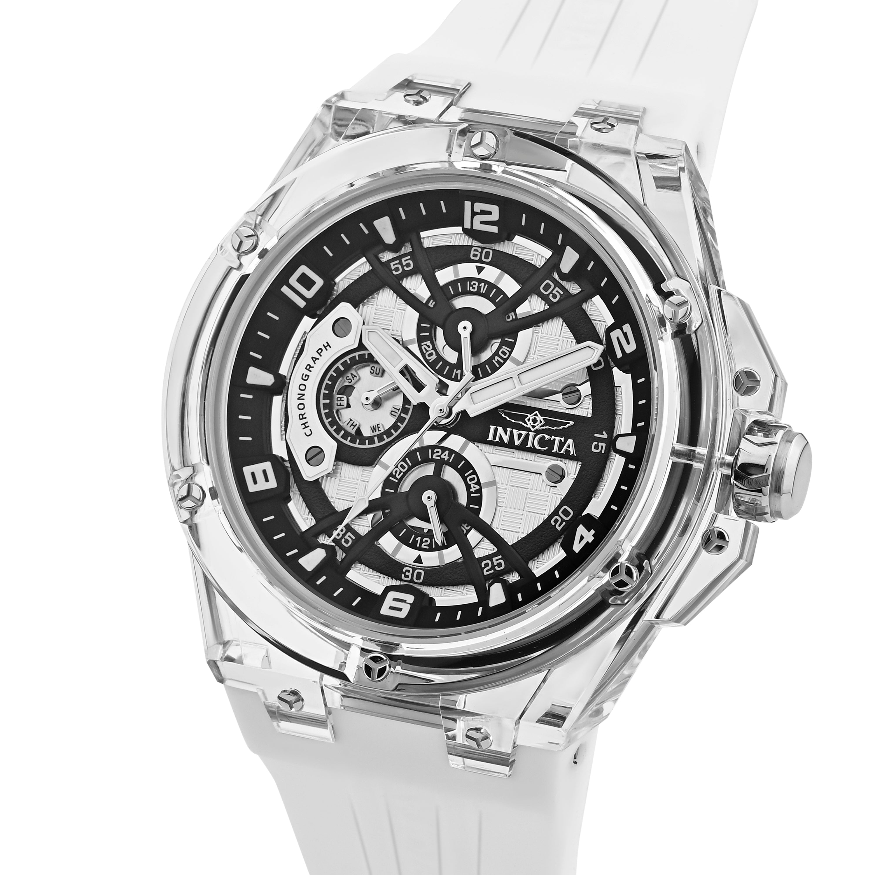 Invicta Invicta Racing Quartz Silver Dial Analog Watch For - Gents 48800