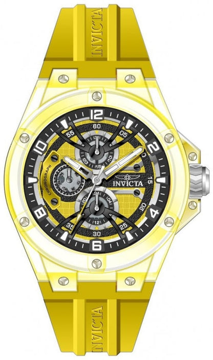Invicta Invicta Racing Quartz Yellow Dial Analog Watch For - Gents 48802