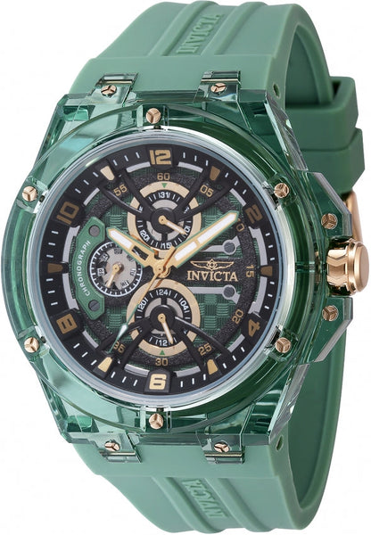 Invicta Invicta Racing Quartz Green Dial Analog Watch For - Gents 48805