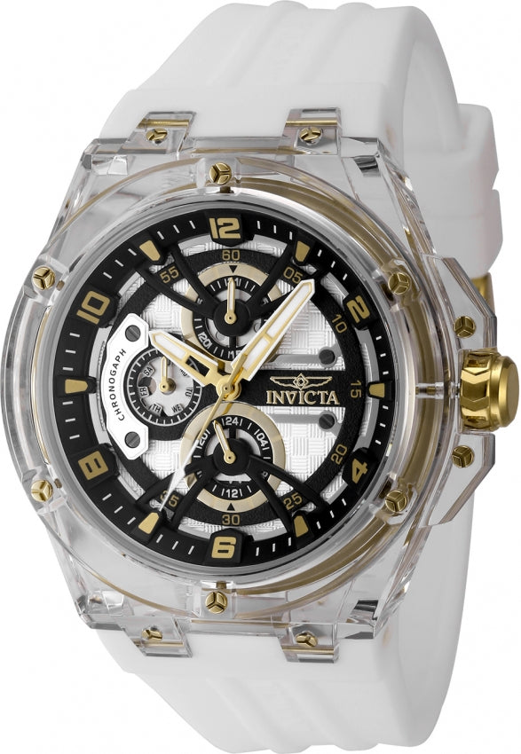 Invicta Invicta Racing Quartz Silver Dial Analog Watch For - Gents 48806