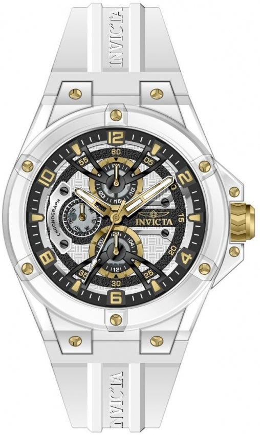 Invicta Invicta Racing Quartz Silver Dial Analog Watch For - Gents 48806
