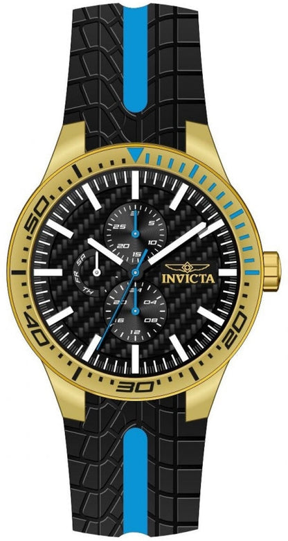 Invicta Racing Quartz Black Dial Analog Watch For Gents - 48874