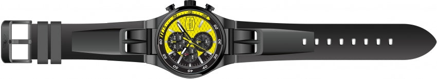 Invicta Racing Quartz Yellow Dial Analog Watch For Gents - 48876