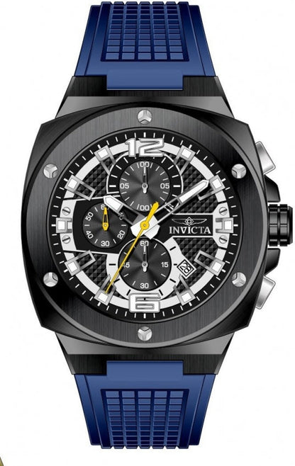 Invicta Racing Quartz Black Dial Analog Watch For Gents - 48879