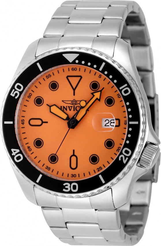 Invicta Pro Diver Quartz orange Dial Analog Watch For -  Gents 48884