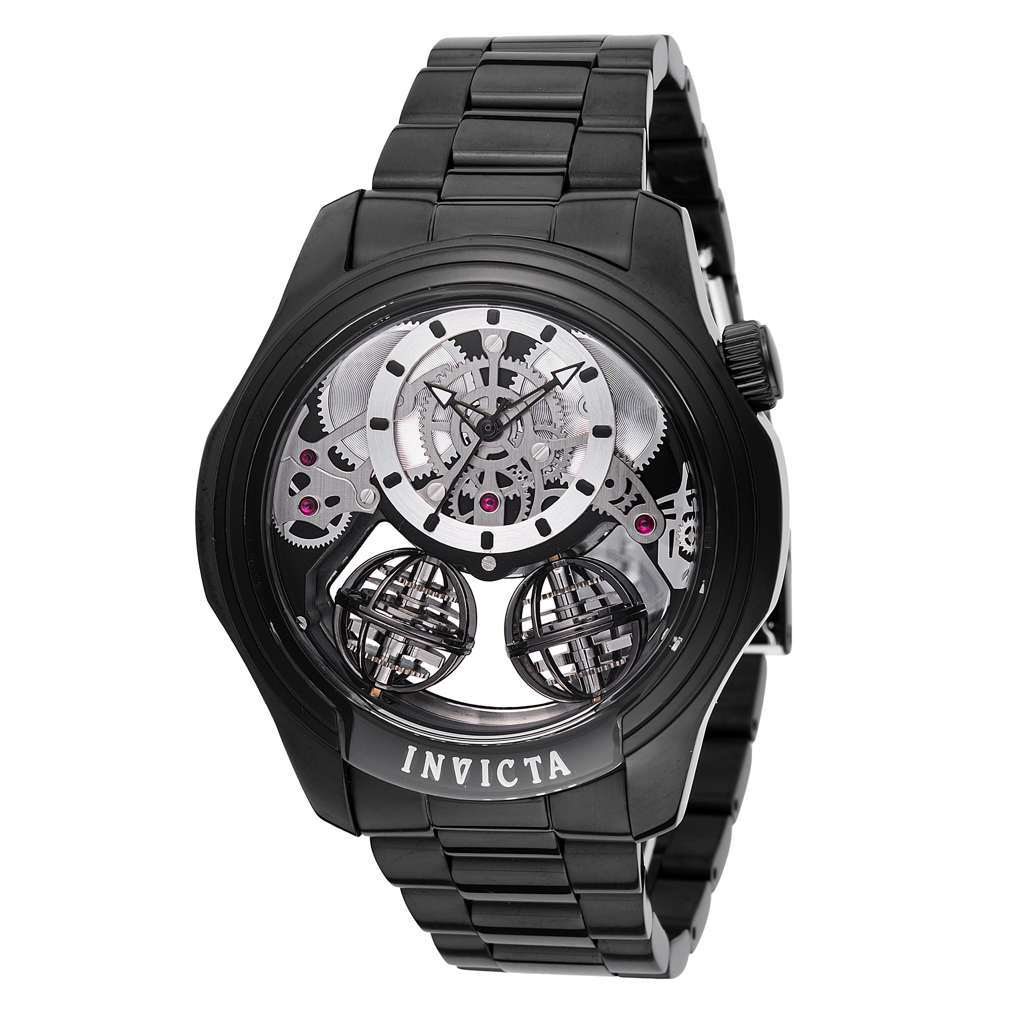 INVICTA Specialty Quartz Movement Black Analog  Dial Watch For Gents- 48899