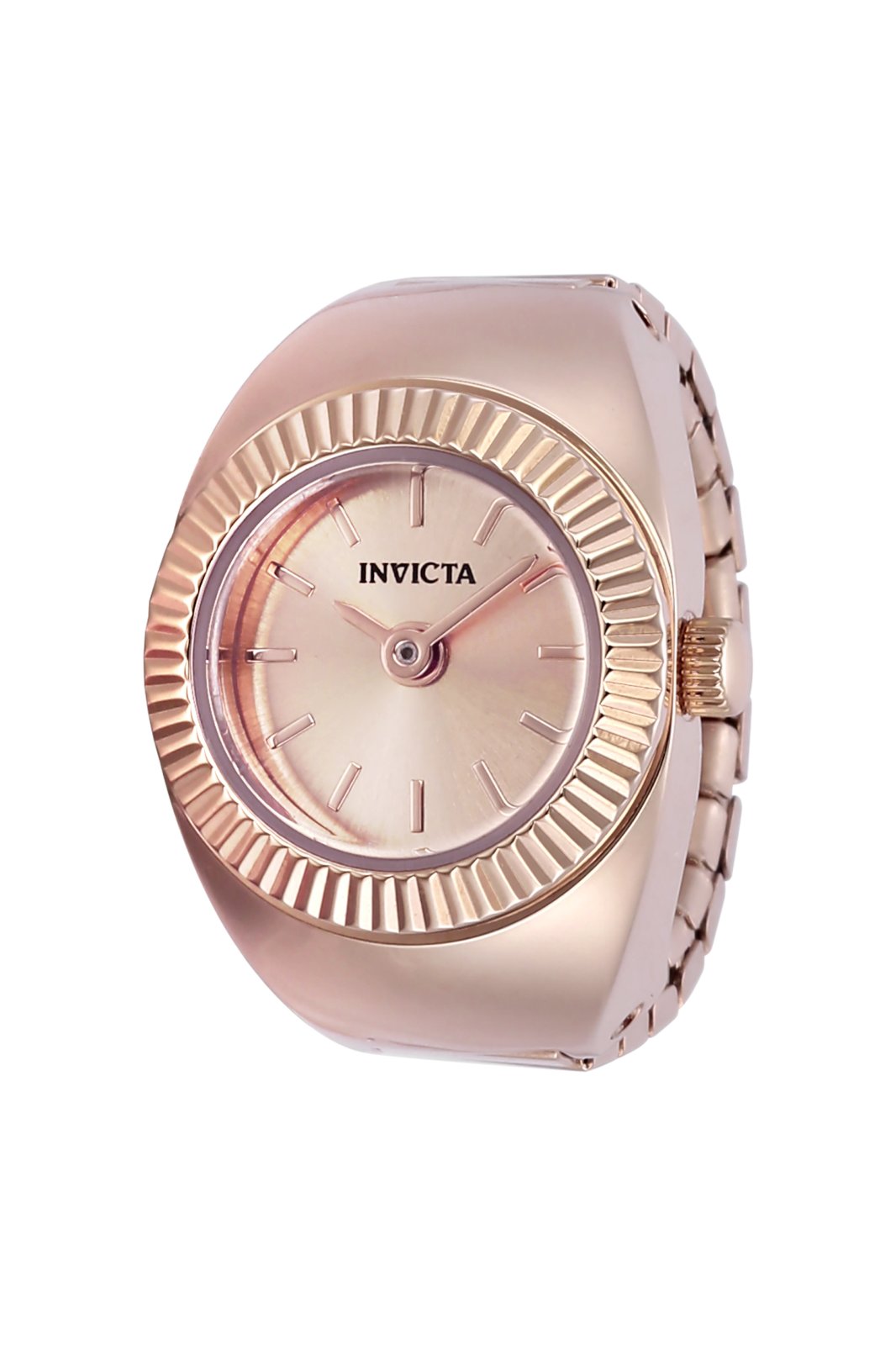 Invicta  Rose Gold  Finger Ring Watch For - Ladies 48948