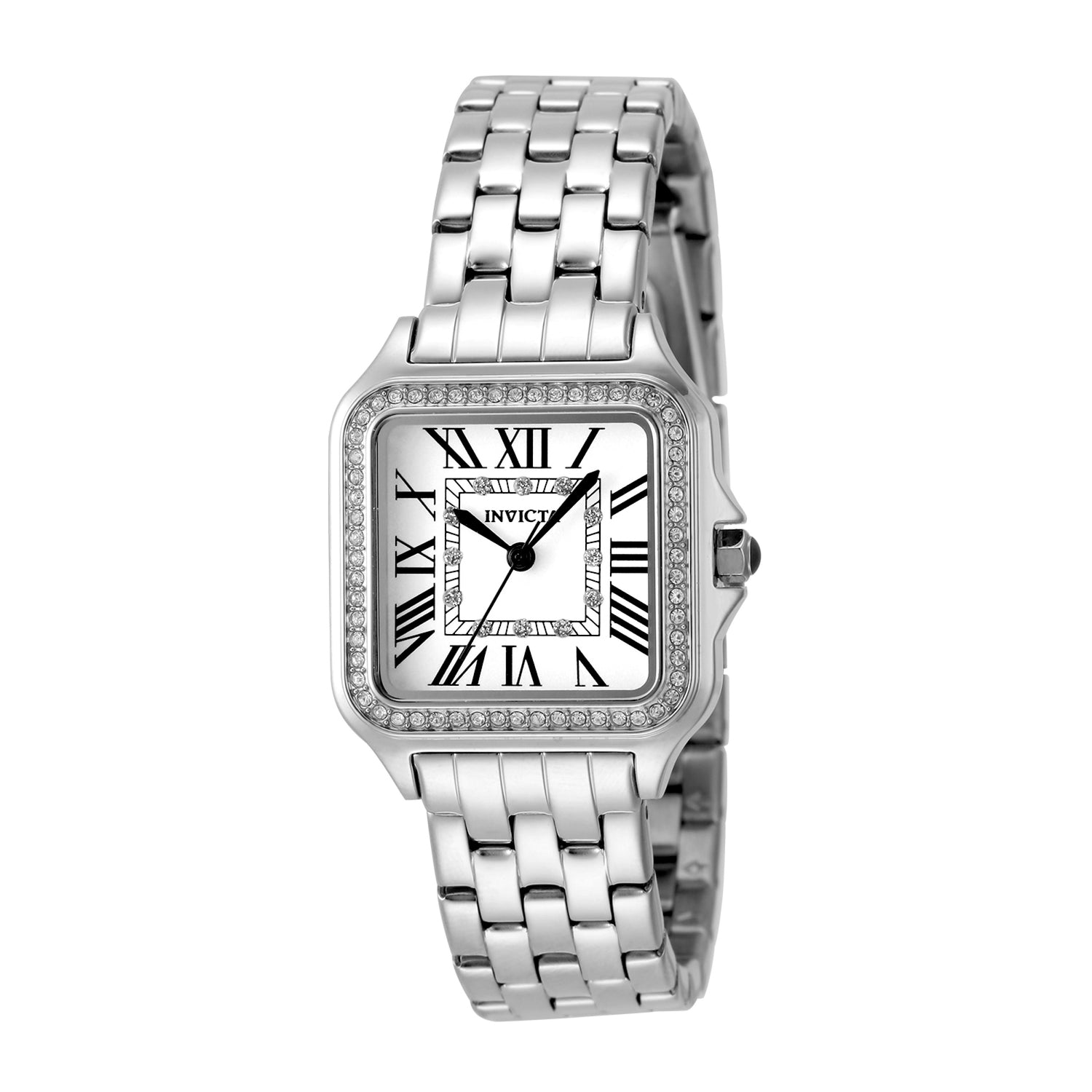 INVICTA Angel Quartz Movement Silver Analog  Dial Watch For Ladies- 48994