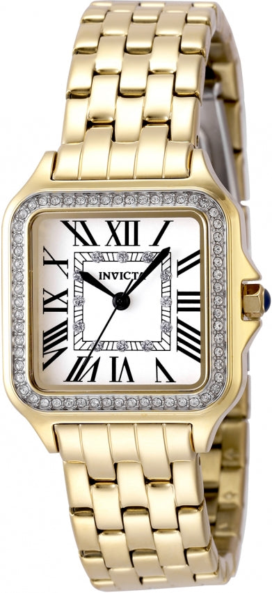 Invicta Angel Quartz Silver Dial Analog Watch For - Ladies 48995