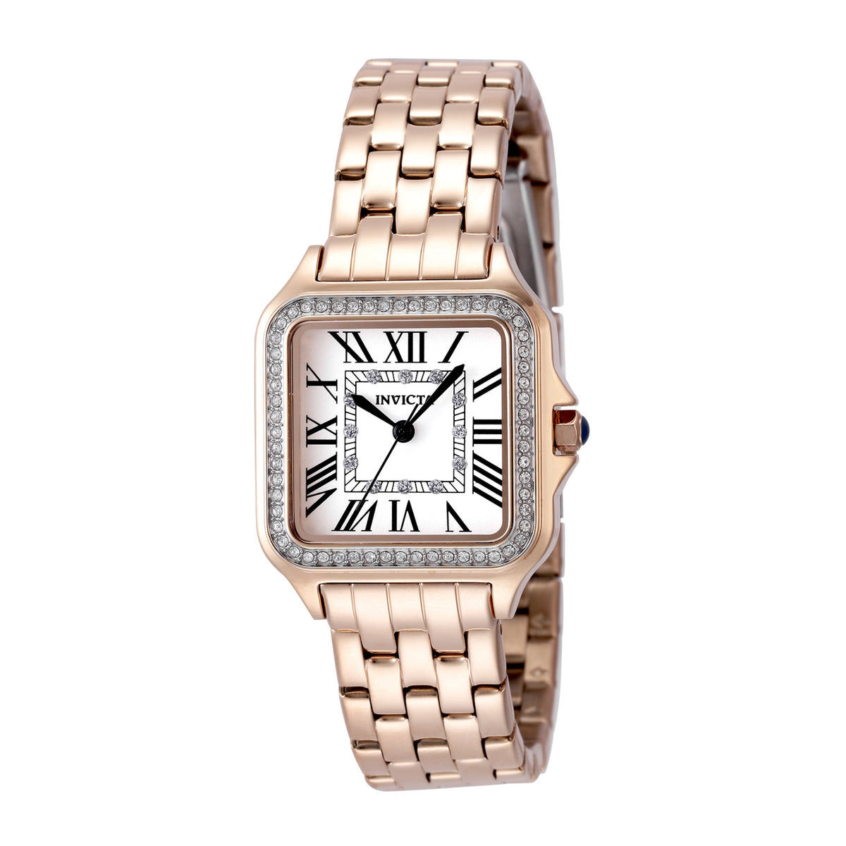 INVICTA Angel Quartz Movement Silver Analog  Dial Watch For Ladies- 48997