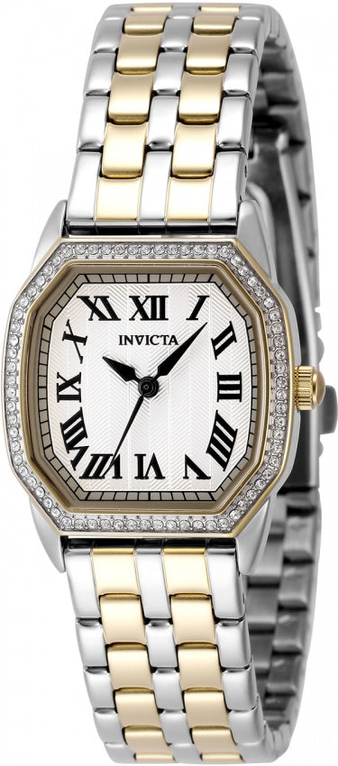 Invicta Wildflower Quartz Caliber PC21J Movement Silver Dial Analog Watch For - Ladies 48999