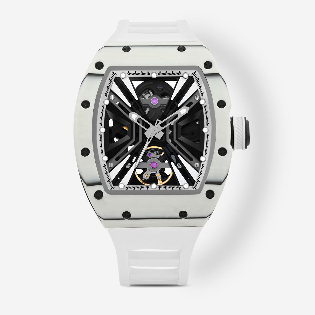 Invicta S1 Rally Automatic White Dial Analog Watch For Gents - 49028