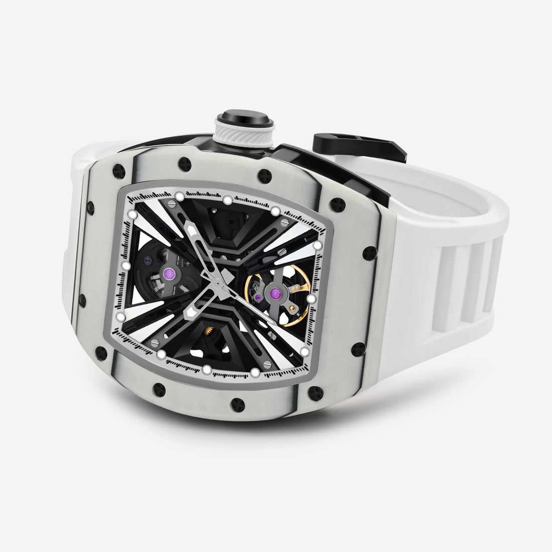 Invicta S1 Rally Automatic White Dial Analog Watch For Gents - 49028