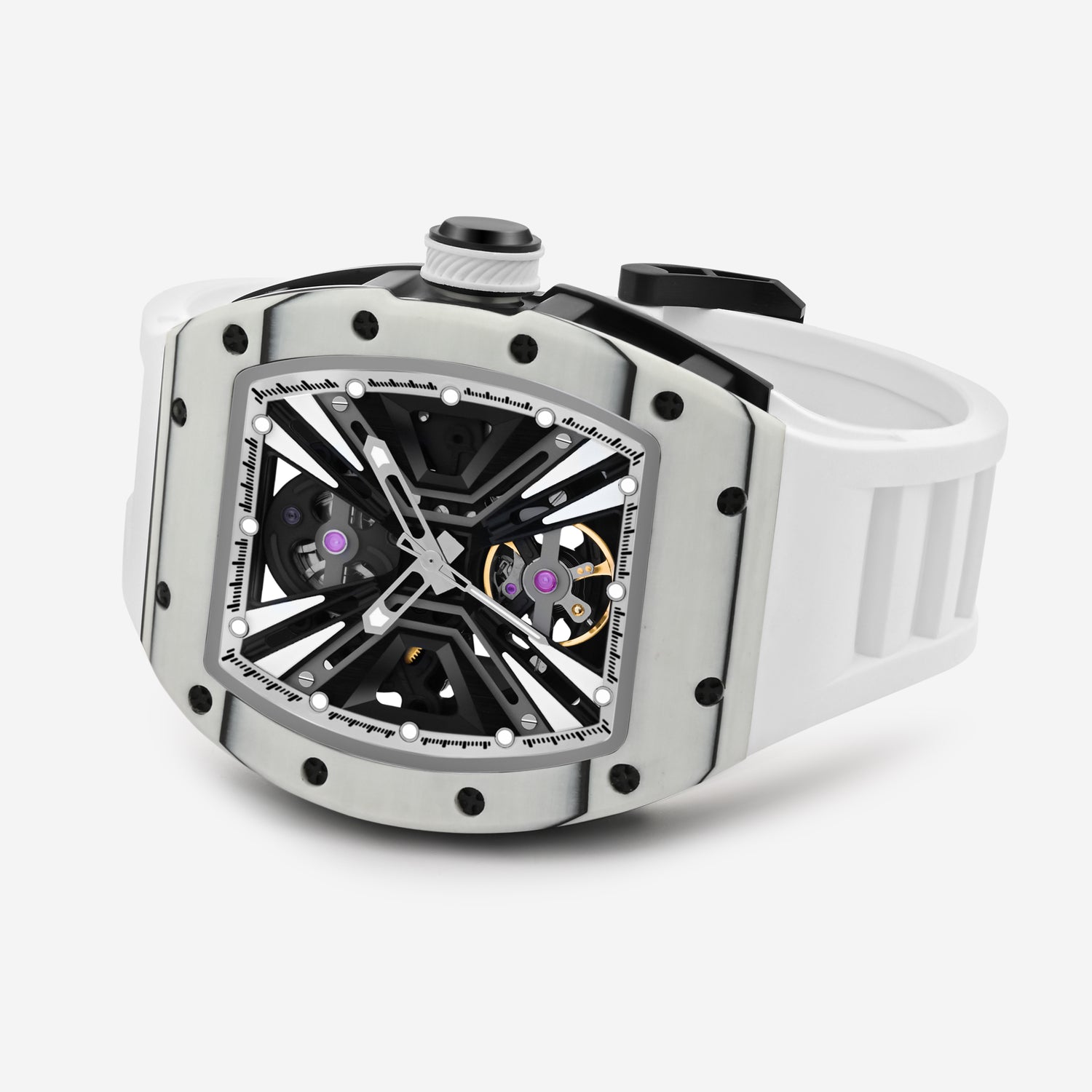Invicta S1 Rally Automatic White Dial Analog Watch For Gents - 49028
