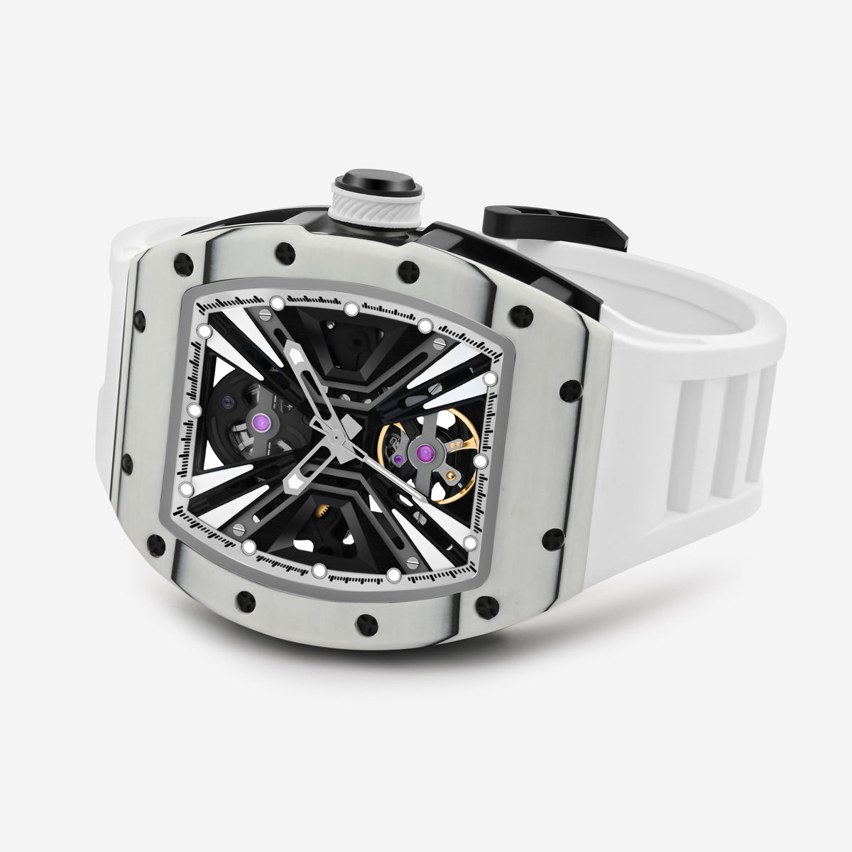 Invicta S1 Rally Automatic White Dial Analog Watch For Gents - 49028