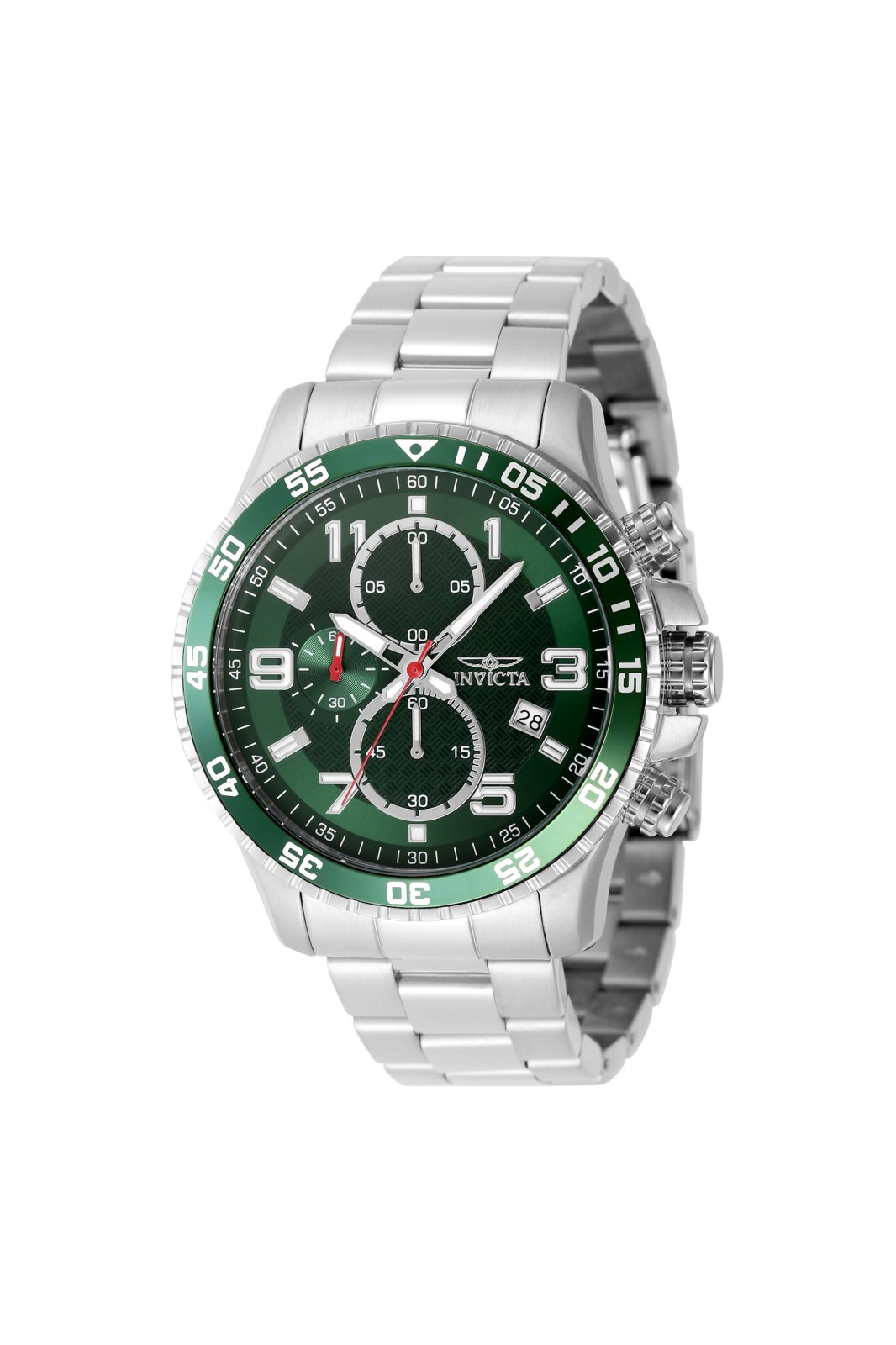 Invicta Specialty Quartz Green Dial Analog Watch For Gents - 49094