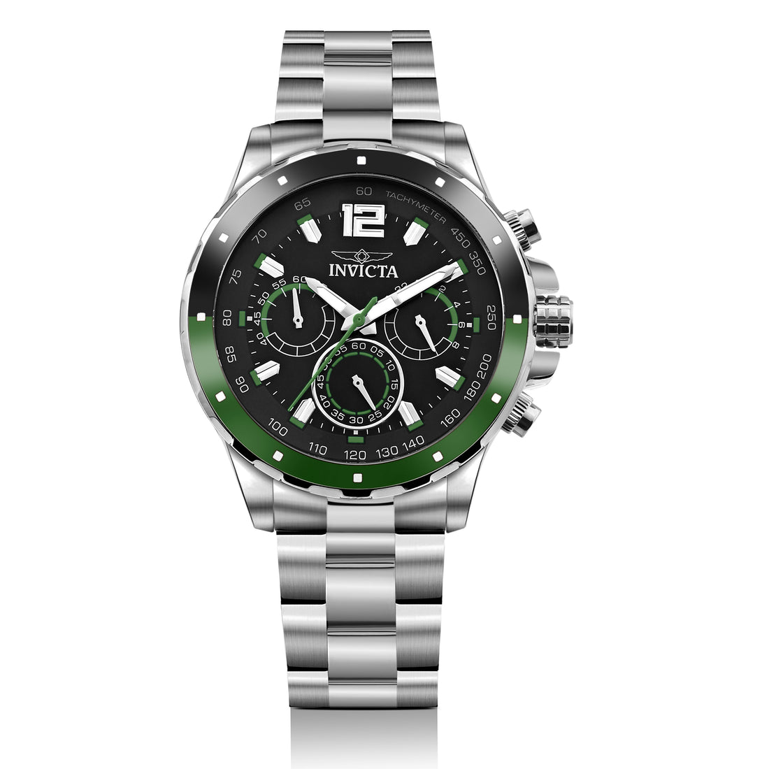 Invicta Speedway Quartz Black Dial Watch For Gents - 49363