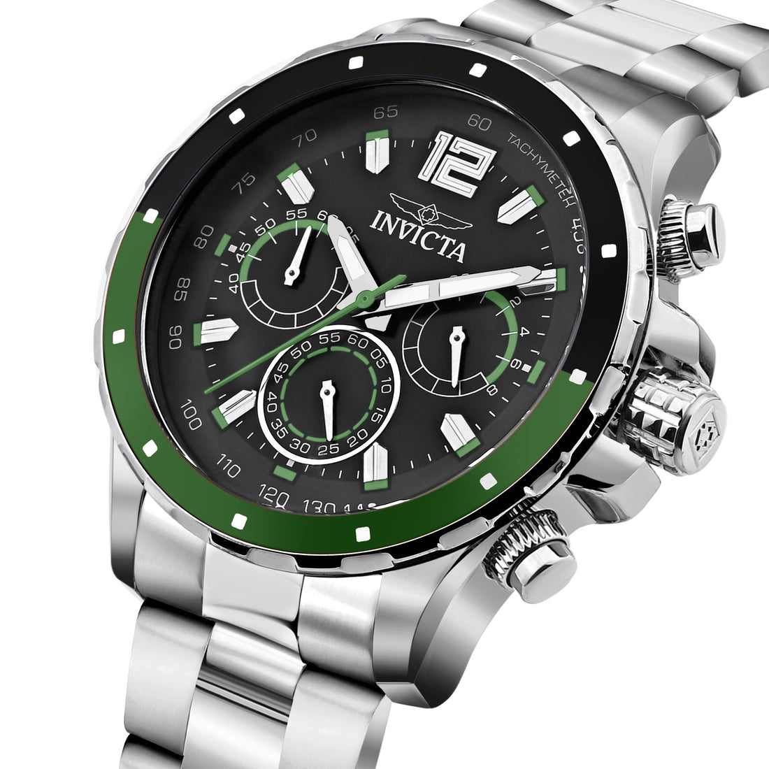 Invicta Speedway Quartz Black Dial Watch For Gents - 49363