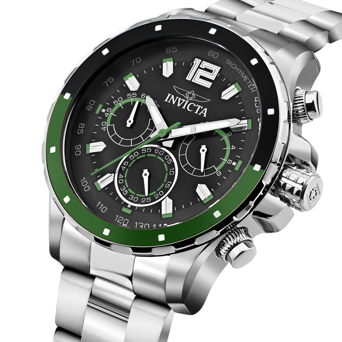 Invicta Speedway Quartz Black Dial Watch For Gents - 49363