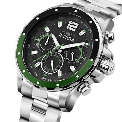 Invicta Speedway Quartz Black Dial Watch For Gents - 49363
