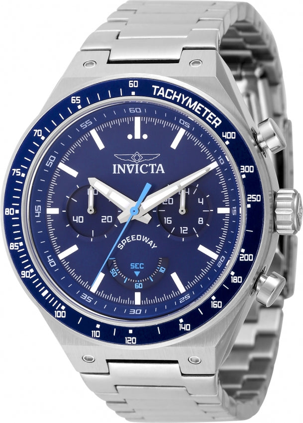 Invicta Speedway Quartz Blue Dial Watch For Gents - 49377
