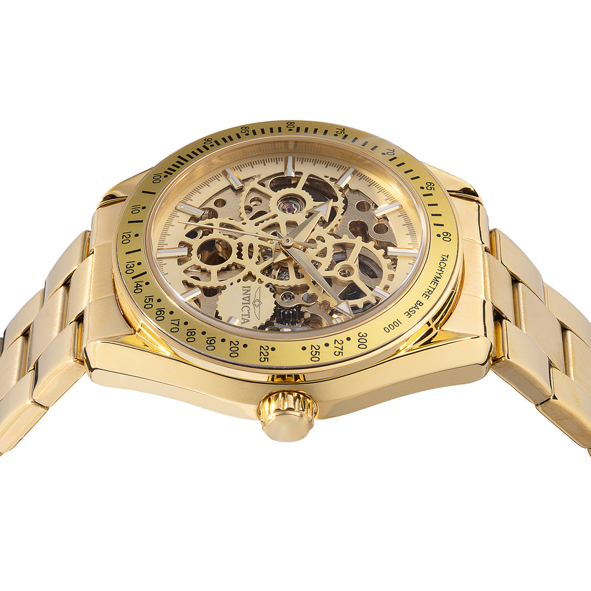 Invicta Objet D Art Automatic Gold Dial Analog Watch For -  Gents 49501