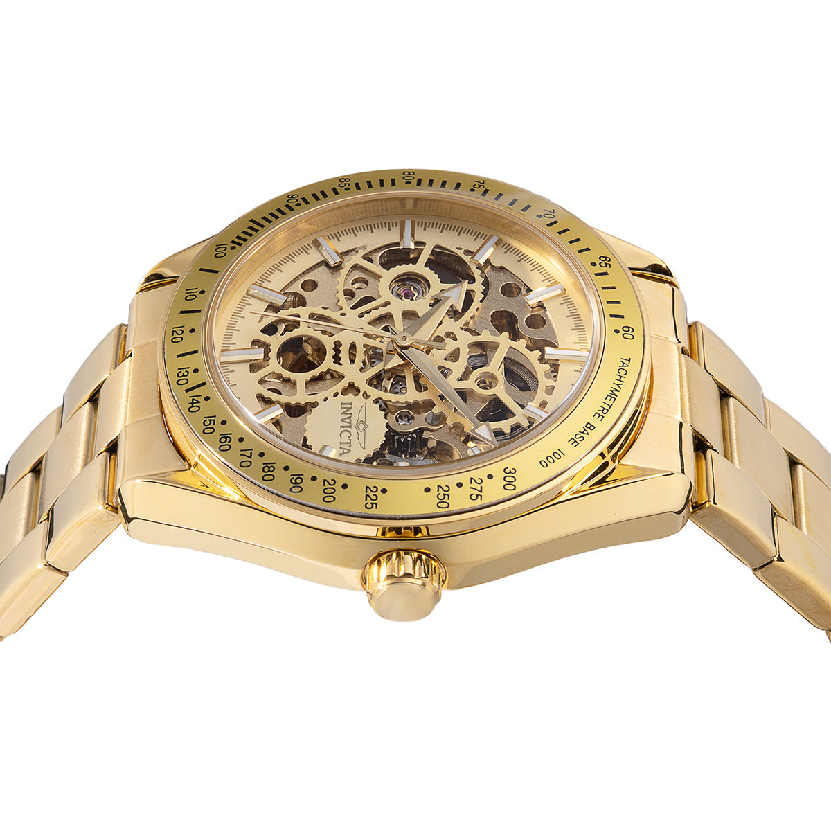 Invicta Objet D Art Automatic Gold Dial Analog Watch For -  Gents 49501
