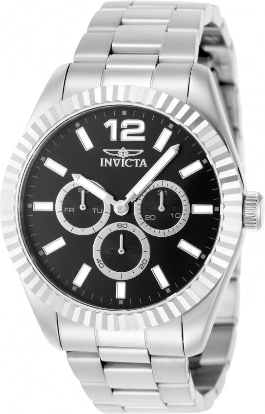 Invicta Specialty Quartz Black Dial Analog Watch For -  Gents 49511