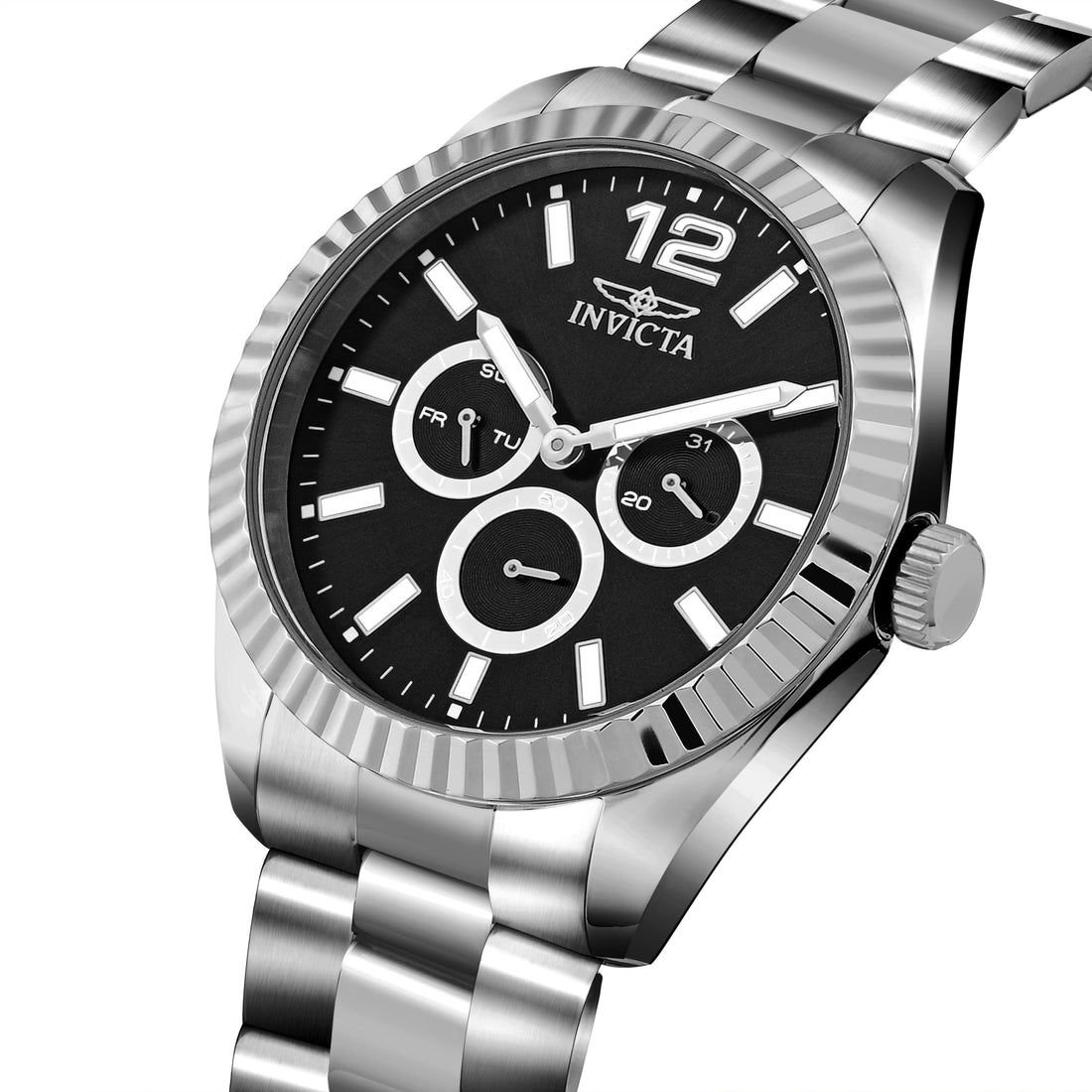 Invicta Specialty Quartz Black Dial Analog Watch For -  Gents 49511