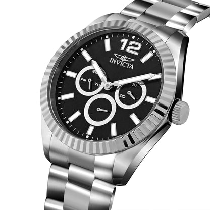 Invicta Specialty Quartz Black Dial Analog Watch For -  Gents 49511