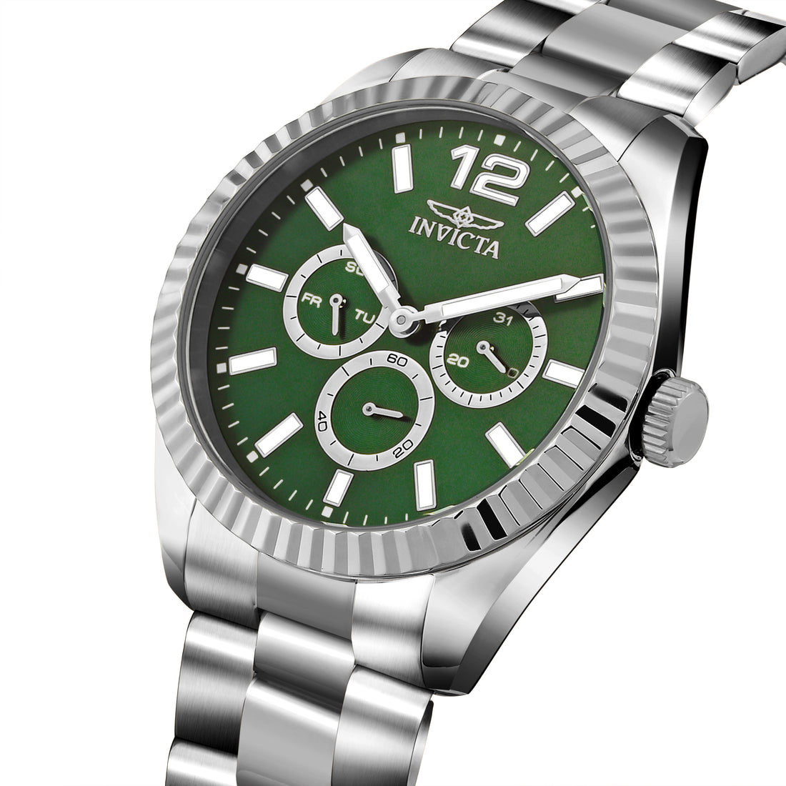 Invicta Specialty Quartz Green Dial Analog Watch For -  Gents 49514