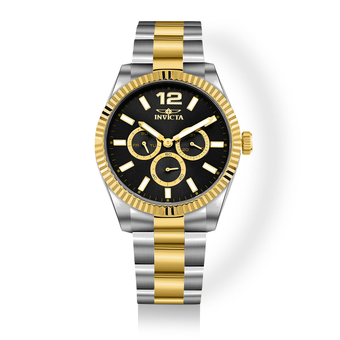 Invicta Specialty Quartz Black Dial Analog Watch For -  Gents 49515