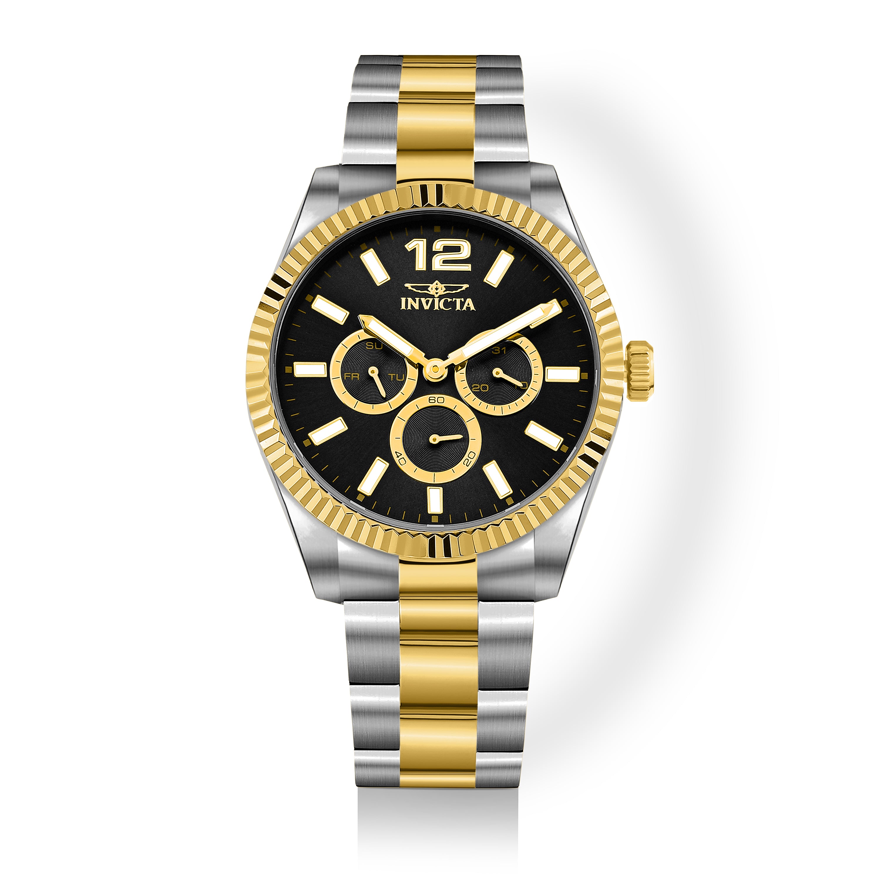 Invicta Specialty Quartz Black Dial Analog Watch For -  Gents 49515