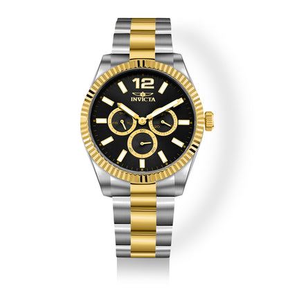 Invicta Specialty Quartz Black Dial Analog Watch For -  Gents 49515