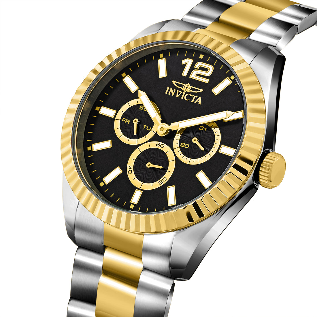 Invicta Specialty Quartz Black Dial Analog Watch For -  Gents 49515