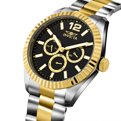 Invicta Specialty Quartz Black Dial Analog Watch For -  Gents 49515