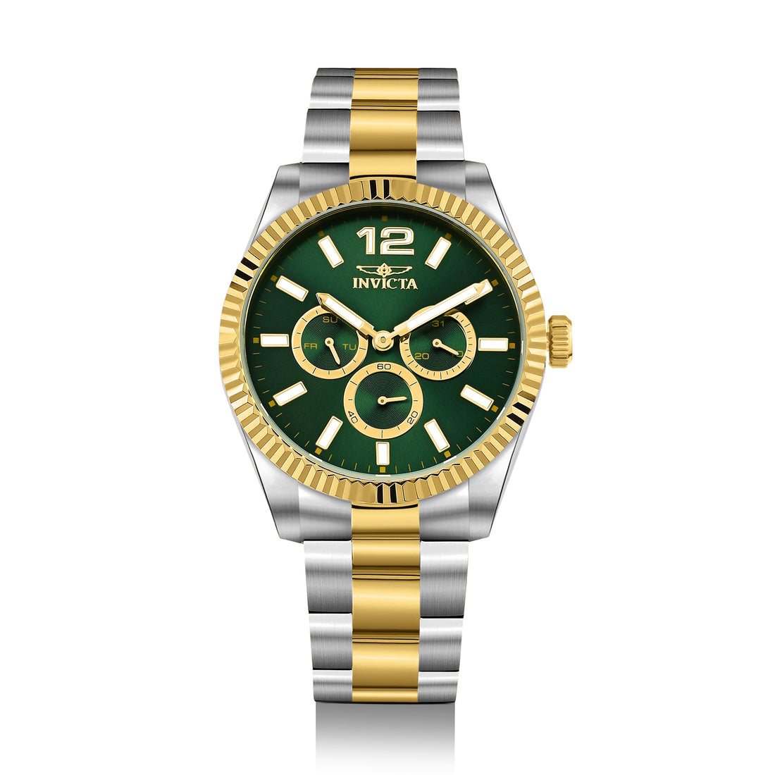 Invicta Specialty Quartz Green Dial Analog Watch For -  Gents 49517
