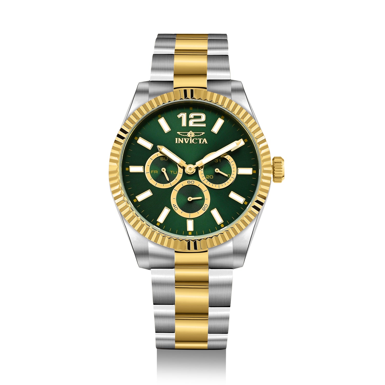 Invicta Specialty Quartz Green Dial Analog Watch For -  Gents 49517