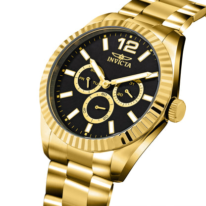 Invicta Specialty Quartz Black Dial Analog Watch For -  Gents 49519